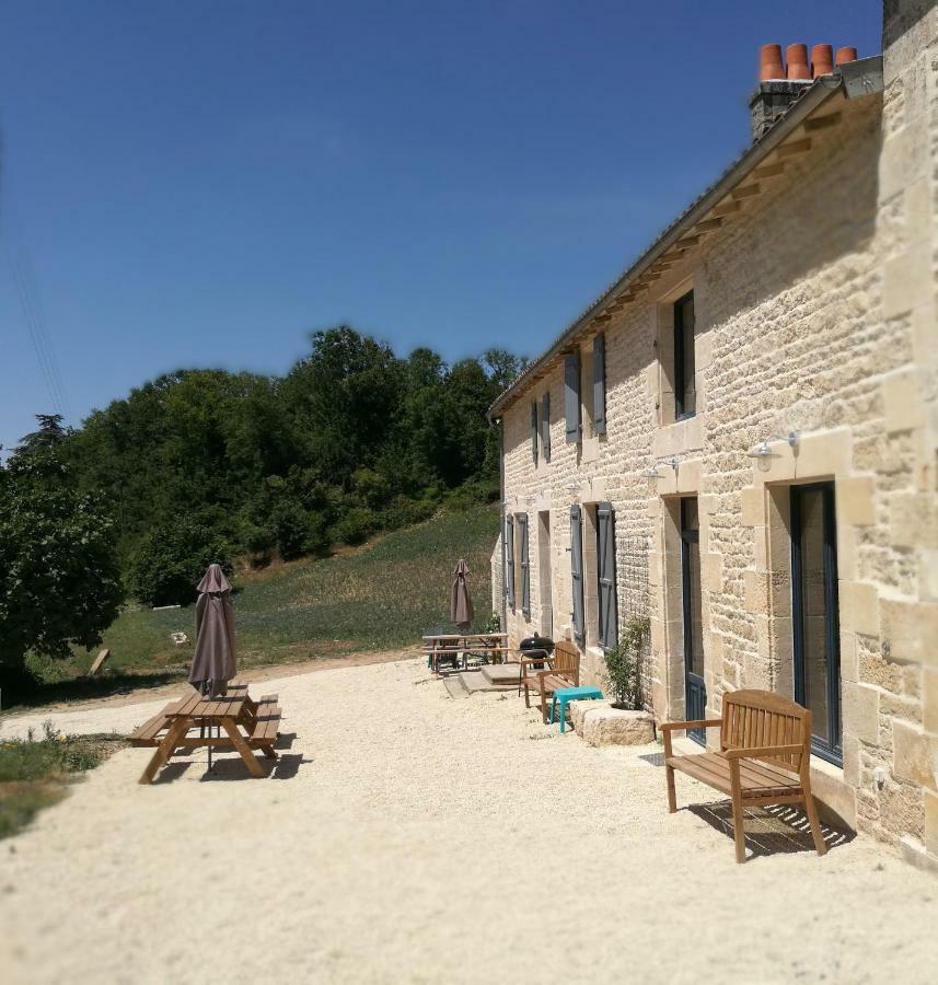 Château des Loups - Les Cyprès Echire Esterno foto